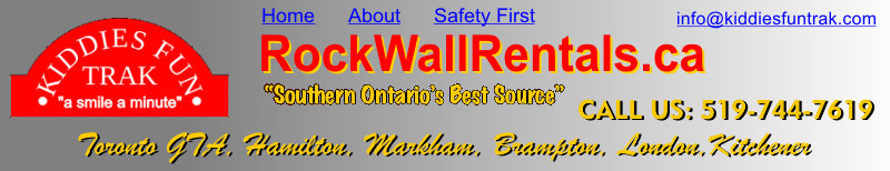 Rock Climbing Wall Rentals in Southern Ontario, Toronto GTA, Hamilton, Kitchener, London